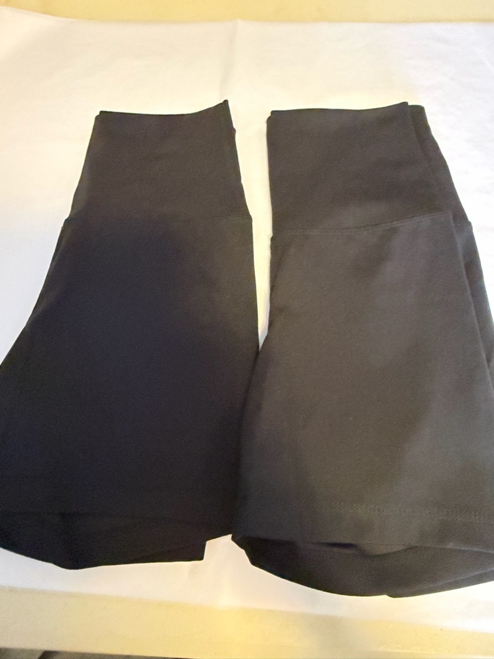 Yogalicious Black High-Waist Bike Shorts